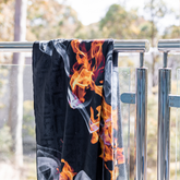 Sand Free Beach Towel - On Fire